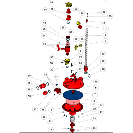 Reducteur de pression avec vidange