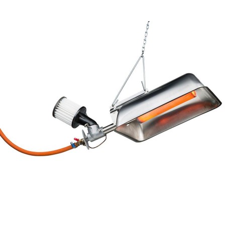 RADIANT M8 - 500 À 5000W INOX - 20 À 1400MBAR AVEC SÉCURITÉ CLICKSON SUR THERMOCOUPLE